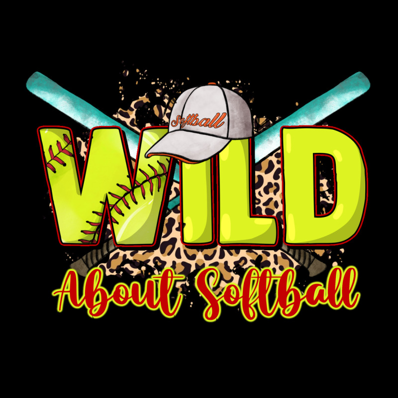 Wild About Softball Heavyweight Sweatshirt by NancyCooperArtShop | Teevron