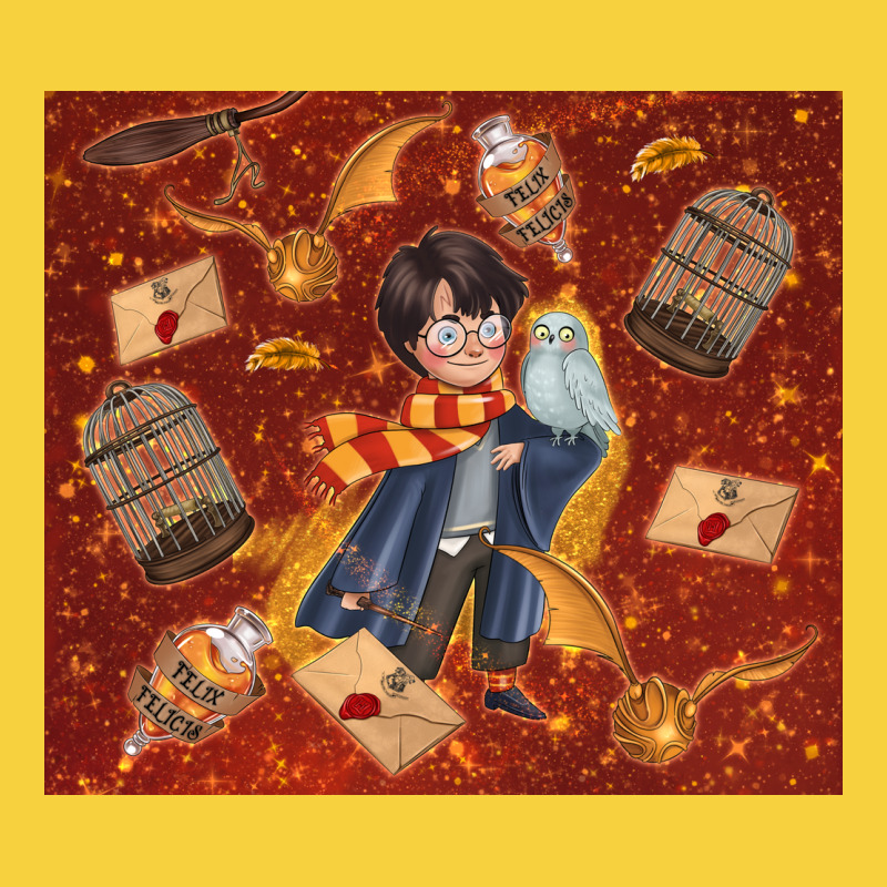Wizard Boy With Magic Items Premium Sweatshirt by TumblerDesignByShophia | Teevron