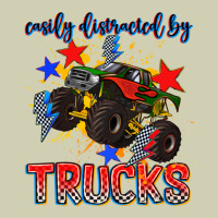 Easily Distracted By Trucks Heavy Core Tee | Teevron