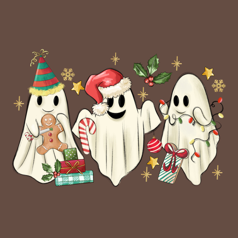 Christmas Ghosts Long Sleeve Tee by MaliasSmallBusiness | Teevron