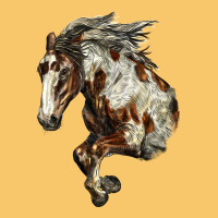 Mustang Horse Vintage Hoodie | Teevron