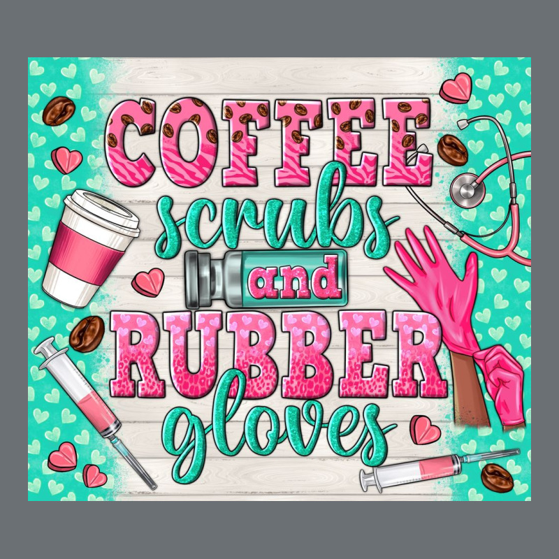 Coffee Scrubs And Rubber Gloves Premium Hoodie by TumblerDesignByShophia | Teevron