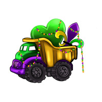 loads of mardi gras truck | Teevron
