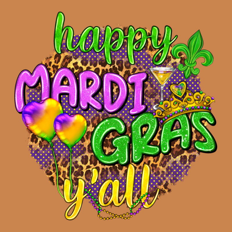 Love Mardi Gras Y'all Heavyweight Hoodie by HowdyJamesFarm | Teevron