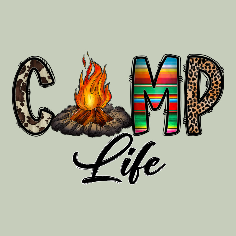 Camp Life Ladies Tee by CowhideDigitalArt | Teevron