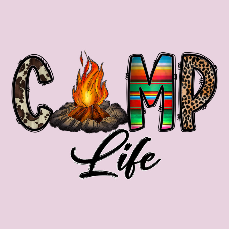 Camp Life Ladies Tee by CowhideDigitalArt | Teevron