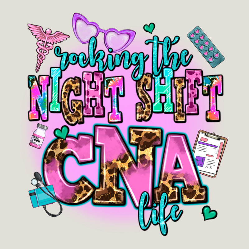 Rocking The Night Shift Cna Life Heavy Core Tee by AdoDesignShop | Teevron