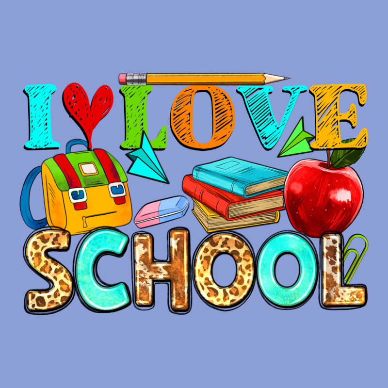 I Love School Long Sleeve Tee by NancyCooperArtShop | Teevron