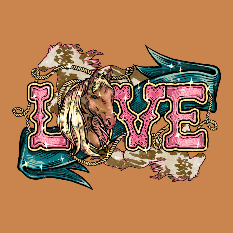 Love Horse Heavyweight Hoodie by HowdyJamesFarm | Teevron
