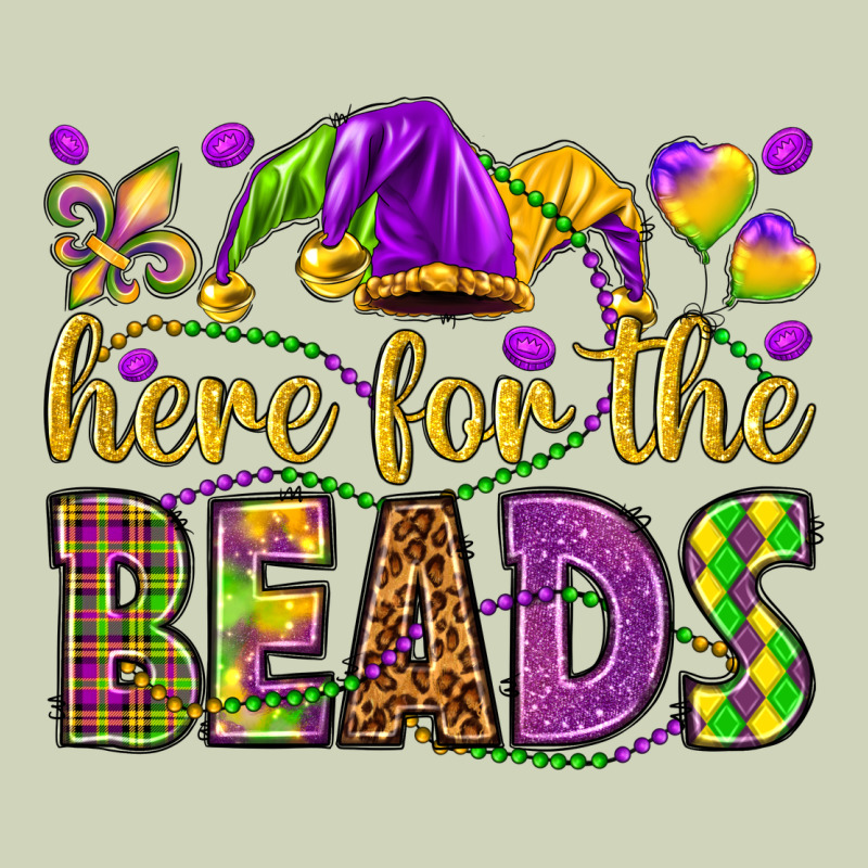Here For The Beads Heavyweight Hoodie by HowdyJamesFarm | Teevron