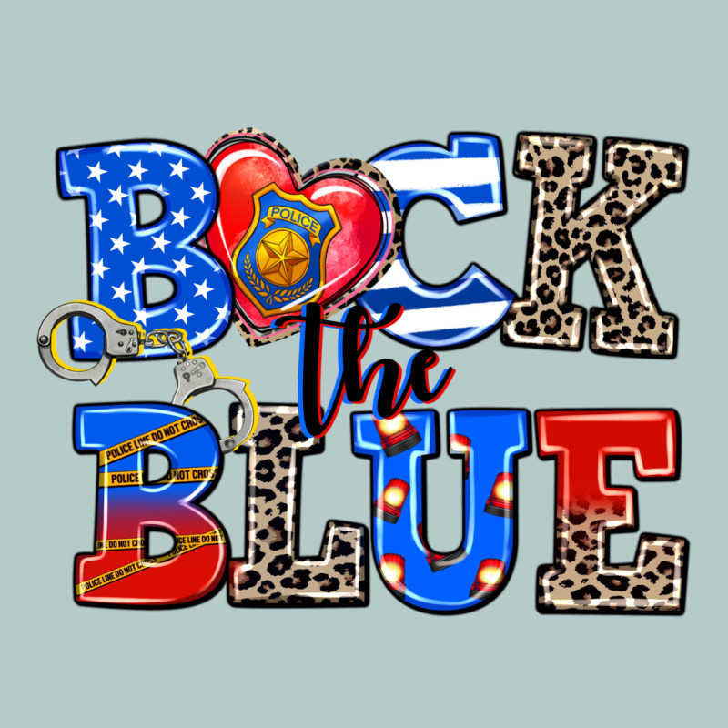 Back The Blue Heavy Core Tee by AdoDesignShop | Teevron
