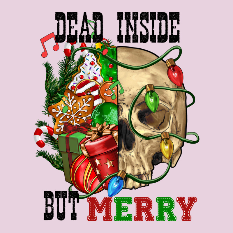 Dead İnside But Merry Human Skull Ladies Tee by FaDigitalArtStudio | Teevron