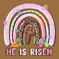 He Is Risen Easter Rainbow Vintage Tee | Teevron