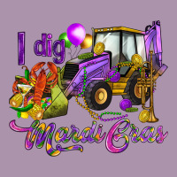 I Dig Mardi Gras Heavyweight Hoodie | Teevron