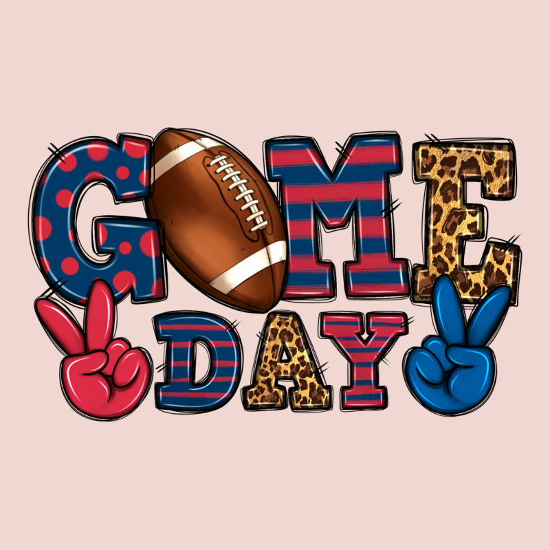 Game Day Red And Blue Premium Sweatshirt by HowdyJamesFarm | Teevron