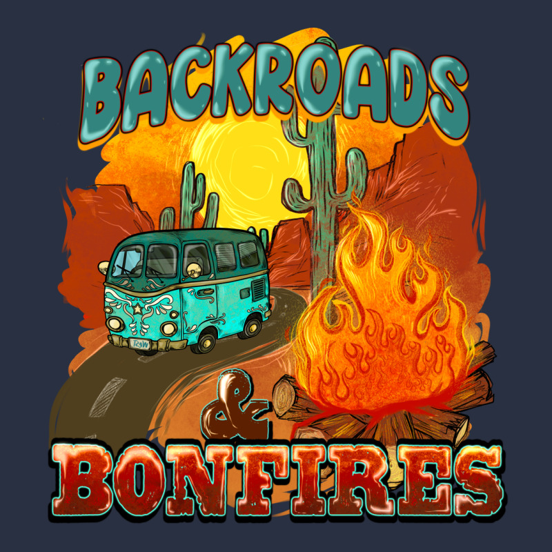 Backroads And Bonfire Heavyweight Sweatshirt by NancyCooperArtShop | Teevron