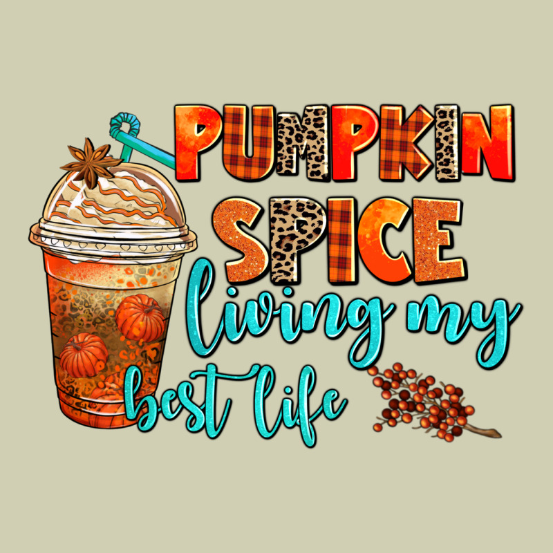 Pumpkin Spice Living My Best Life Heavy Core Tee by AdoDesignShop | Teevron