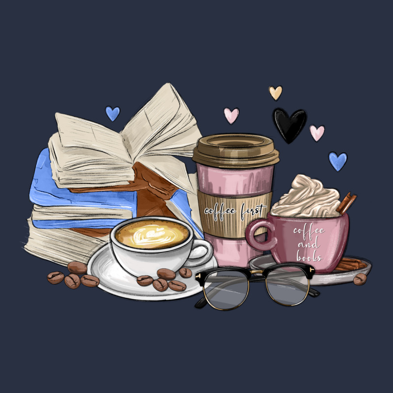 Coffee And Books Heavyweight Sweatshirt by MaliasSmallBusiness | Teevron