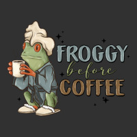 Froggy Before Coffee Urban Heavy Tee | Teevron