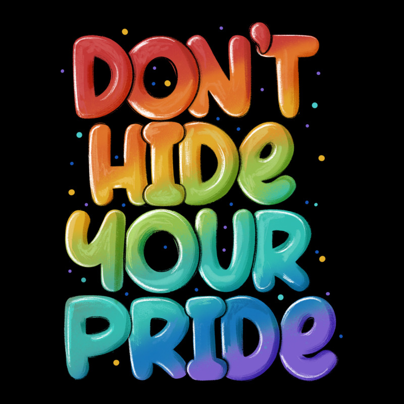 Dont Hide Your Pride Urban Heavy Tee by MaliasSmallBusiness | Teevron