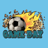 Game Day Soccer Leopard Flames Fireball Premium Sweatshirt | Teevron