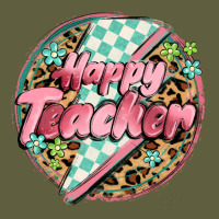 Happy Teacher Lighting Bolt Vintage Tee | Teevron
