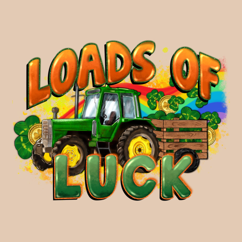 Loads Of Luck With Tractor St. Patricks Day Urban Hoodie by FaDigitalArtStudio | Teevron