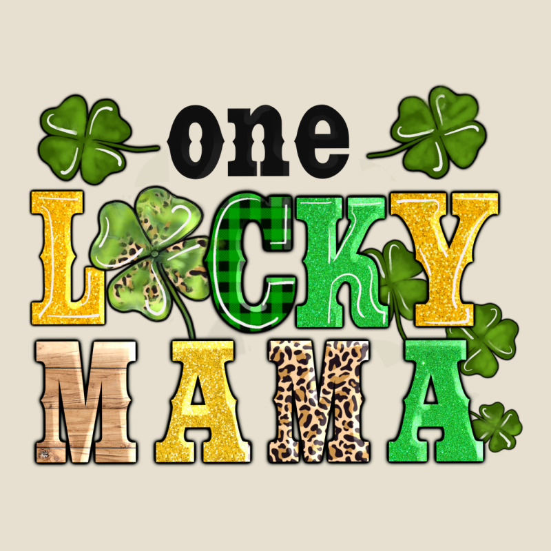 One Lucky Mama Urban Heavy Tee by AdoDesignShop | Teevron