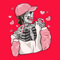 Skeleton Girl Valentine's Day Classic Tee | Teevron