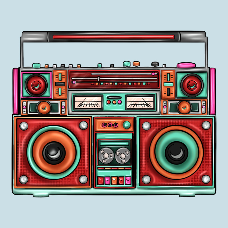Boombox Ladies Tee by FaDigitalArtStudio | Teevron