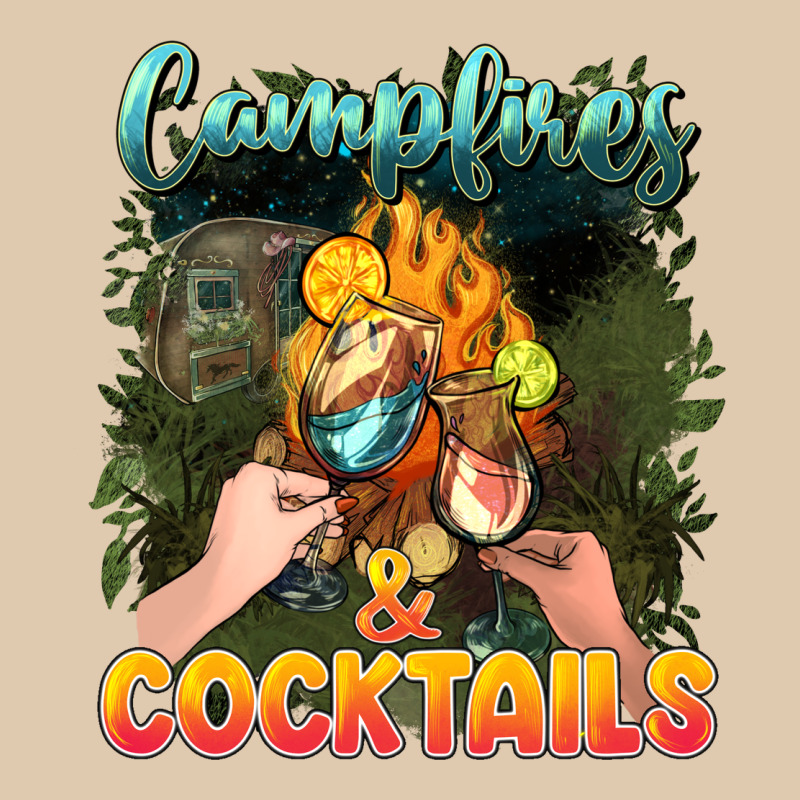 Campfirescocktails Heavyweight Sweatshirt by NancyCooperArtShop | Teevron