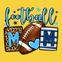 Football Mom Blue Team Color Premium Sweatshirt | Teevron
