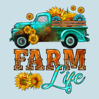 Farm Truck  Farm Life With Sunflower Ladies Tee | Teevron