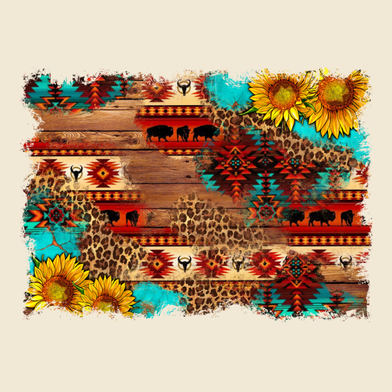 Aztec And Leopard Background Ladies Tee by HRA Design Shop | Teevron