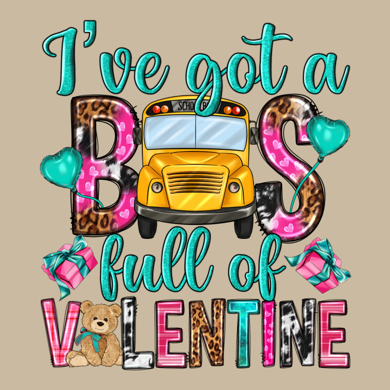 Ive Got A Bus Full Of Valentine Long Sleeve Tee by NancyCooperArtShop | Teevron