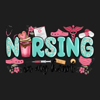 Nursing In My Heart Classic Tee | Teevron