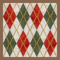 Christmas Diamond Plaid Seamless Pattern Premium Tee | Teevron