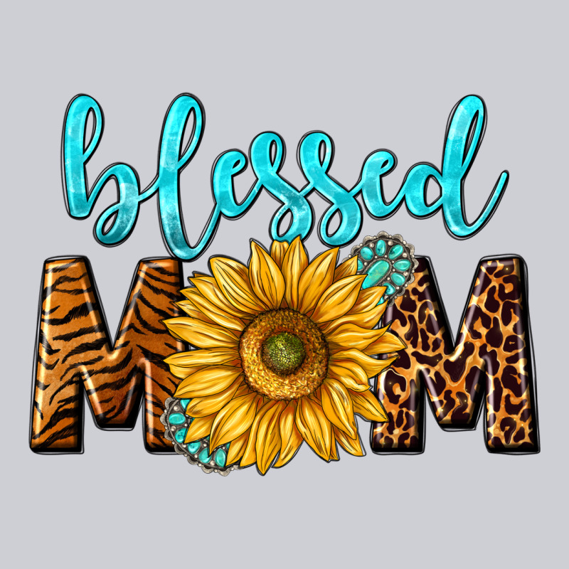 Blessed Mom With Sunflower Heavyweight Sweatshirt by NancyCooperArtShop | Teevron