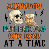 Surviving Fatherhood One Beer At A Time Vintage Tee | Teevron