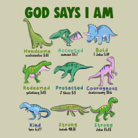 God Says I Am Dinosaurs Heavy Core Tee | Teevron