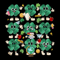 Teacher St Patrick Day Clovers Urban Heavy Tee | Teevron