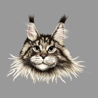 Maine Coon Cat Face Vintage Hoodie | Teevron