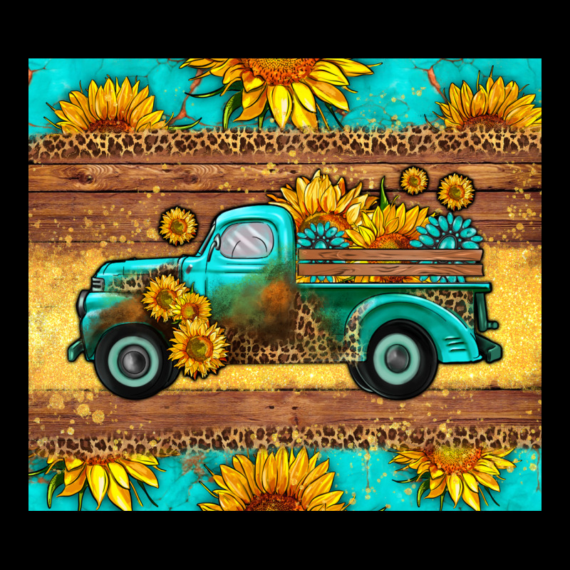 Farm Truck Tumbler Ladies Tee by HRA Design Shop | Teevron