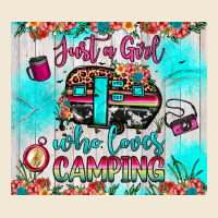 Just A Girl Who Loves Camping Premium Tee | Teevron