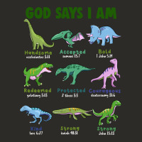 God Says I Am Dinosaurs Heavy Core Tee | Teevron