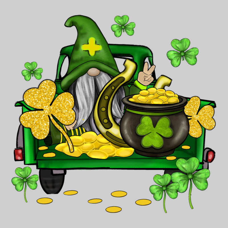 St Patricks Truck And Gnome Premium Tee by AdoDesignShop | Teevron