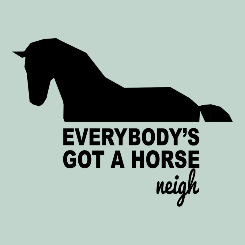 Everybody's Gotta Horse Neigh Zipper Hoodie by Bettercallsaul | Teevron