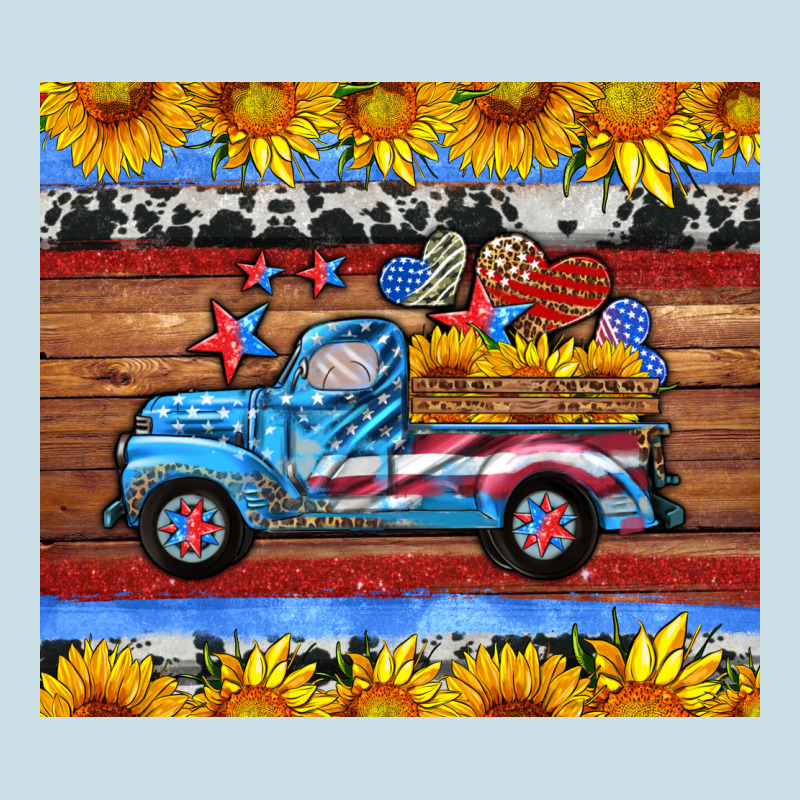 American Truck Tumbler Ladies Tee by HRA Design Shop | Teevron