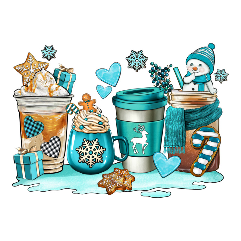 Winter Coffe Cups Premium Tee by AdoDesignShop | Teevron