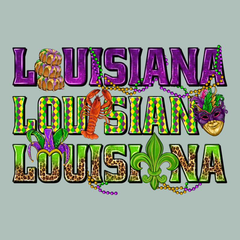 Louisiana Louisiana Louisiana Heavyweight Hoodie by HowdyJamesFarm | Teevron